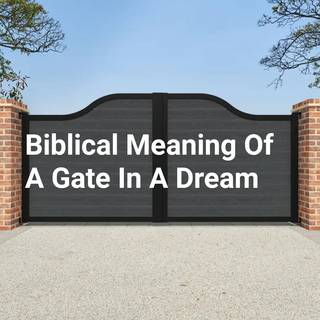 Biblical Meaning Of A Gate In A Dream DreamPeas