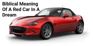 Biblical Meaning Of A Red Car In A Dream