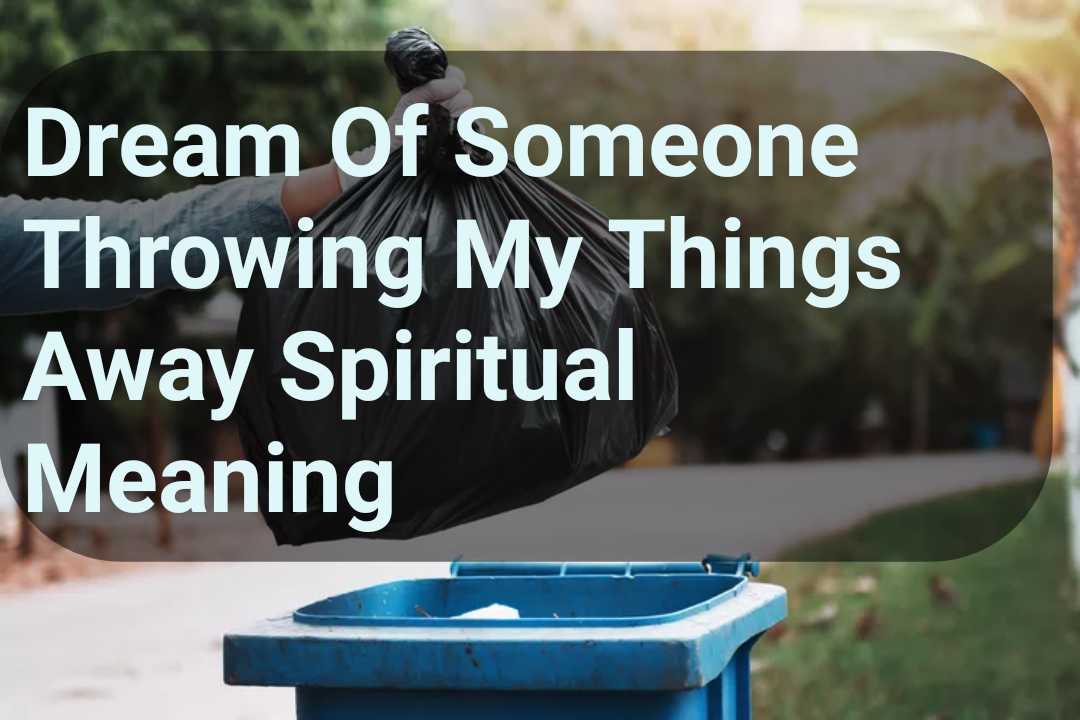 Dream Of Someone Throwing My Things Away Spiritual Meaning DreamPeas