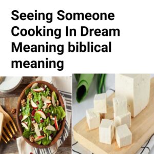 Seeing Someone Cooking In Dream Meaning biblical meaning